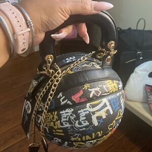 Black Basketball Bag